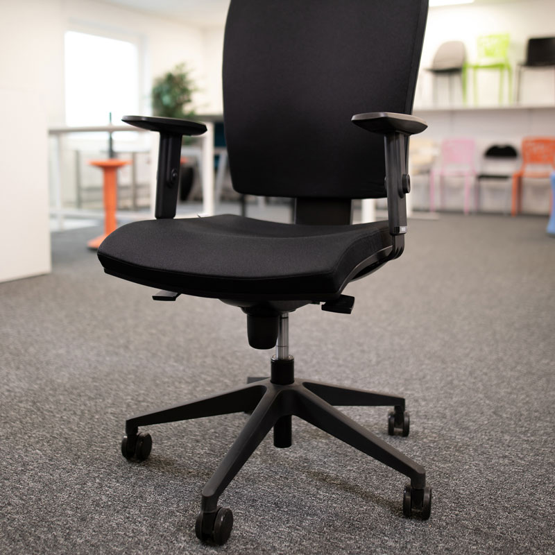 Miljø-Montpellier-3 Montpellier - En bekväm kontorsstol med hög rygg - Billede 2