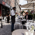 Ferrea bord med rund Ø85 cm skiva - Billede 2