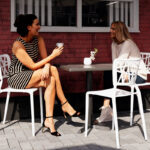 Ferrea bord med fyrkantig 70x70 cm skiva - Billede 3