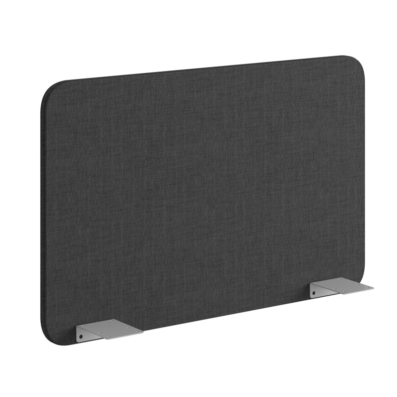 Silencio_basic_80cm_sort Bordsskärm kortsida - Silencio Basic - Billede 1